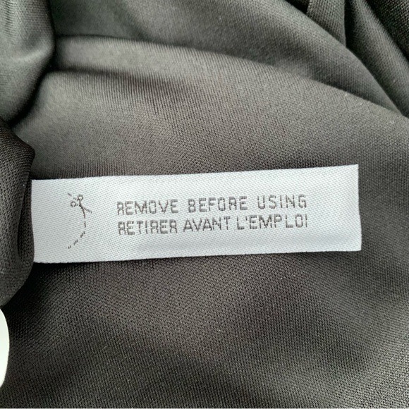 IMNYC Black Velvet Bell Sleeve Sheath Dress, Size Medium - Picture 8 of 8